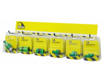 Rack of Hose Fittings (Single Packs)